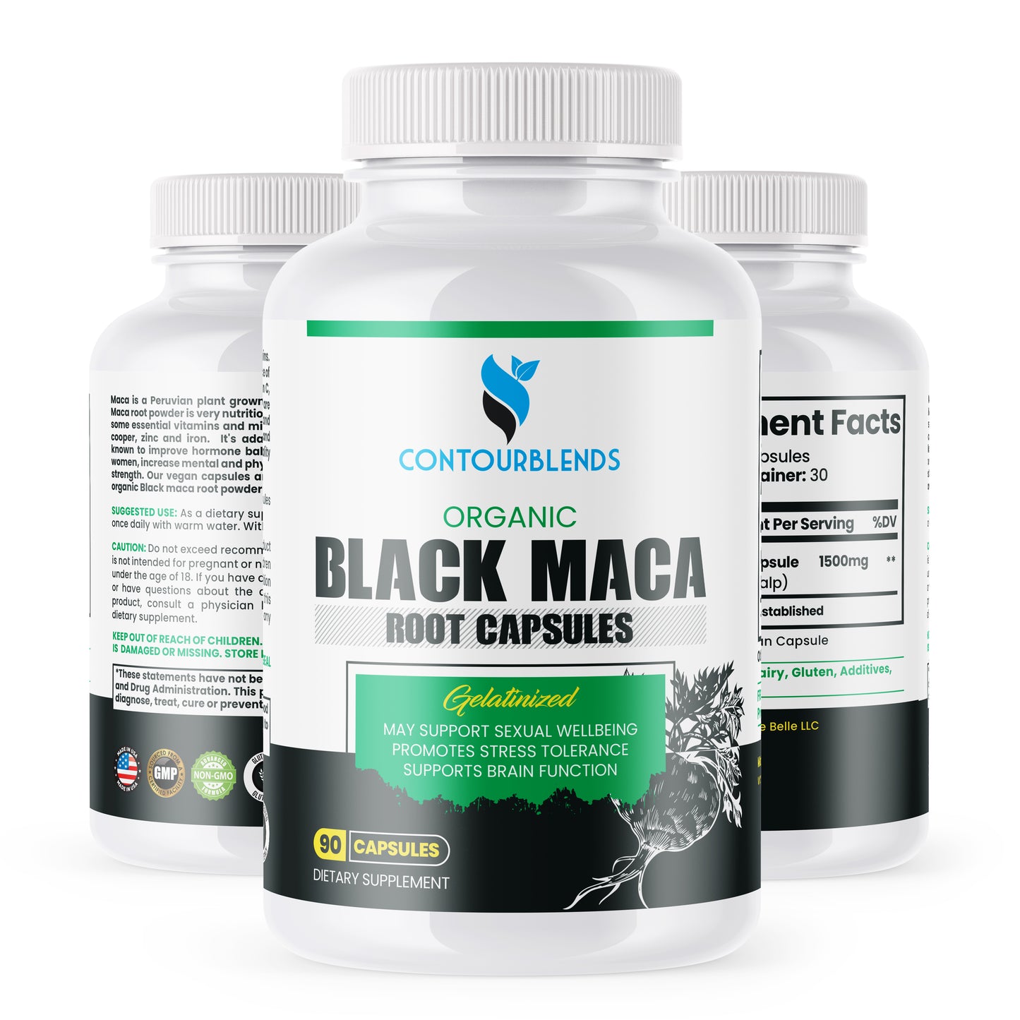 Black Maca Root Capsules